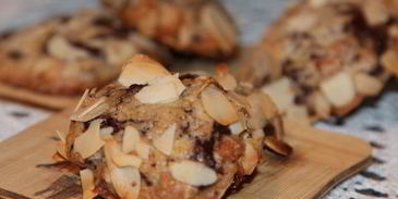 арналевское шоколадное печенье с орехами