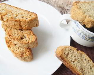 Банановое печенье-бискотти