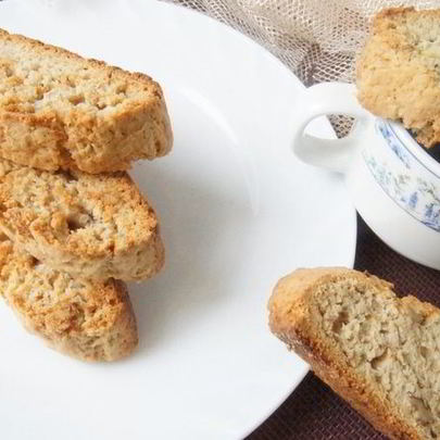 Банановое печенье-бискотти