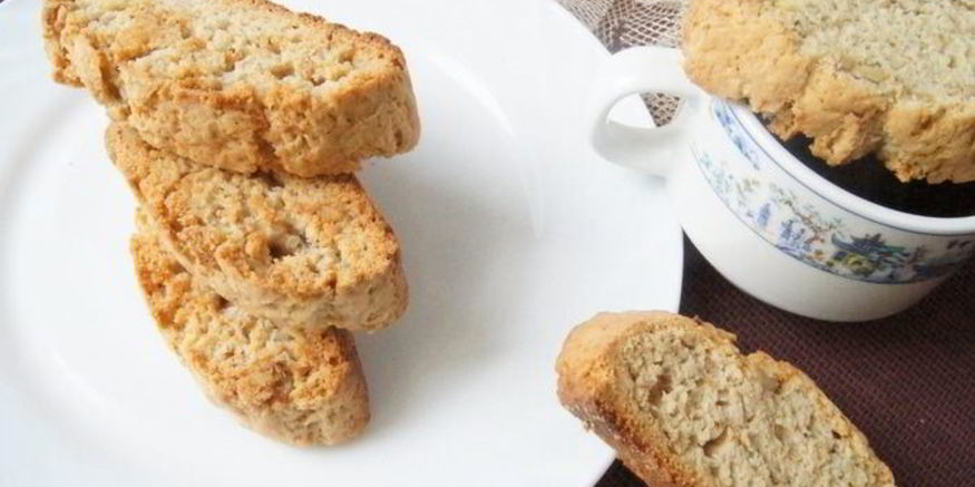 Рецепт бананового печенья-бискотти