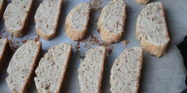 банановое печенье-бискотти