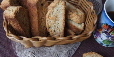 банановое печенье-бискотти