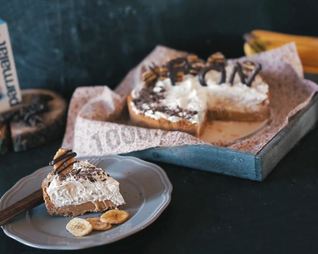 Баноффи пай с печеньем