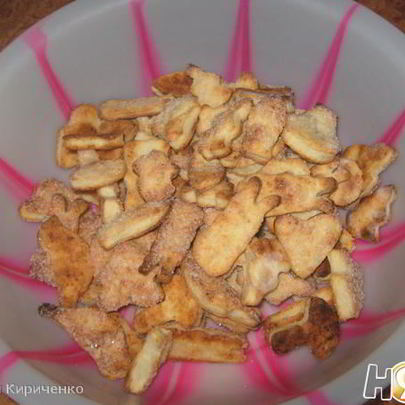 Детское творожное печенье