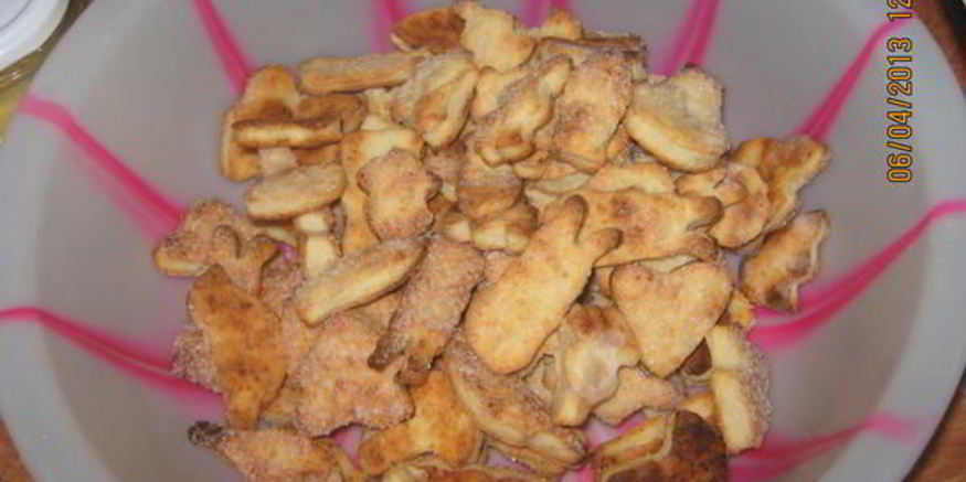 Рецепт детского творожного печенья