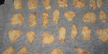 детское творожное печенье