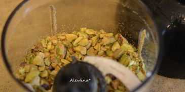 фисташковое песочное печенье