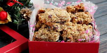 флэпджек — овсяно-яблочное печенье