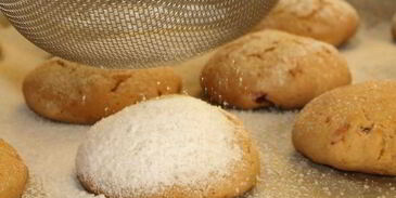 йогуртово-овсяное печенье с вяленым кизилом