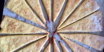 картофельное печенье с сыром и прованскими травами