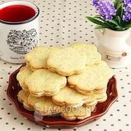 Рецепт Лимонного печенья с кремом