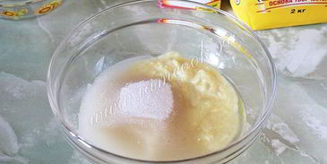 лимонное печенье