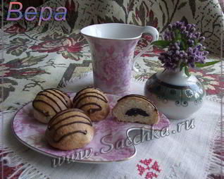 Медовое печенье Шоколадный ручеек