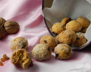 Морковное печенье с овсяными хлопьями