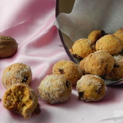 Морковное печенье с овсяными хлопьями