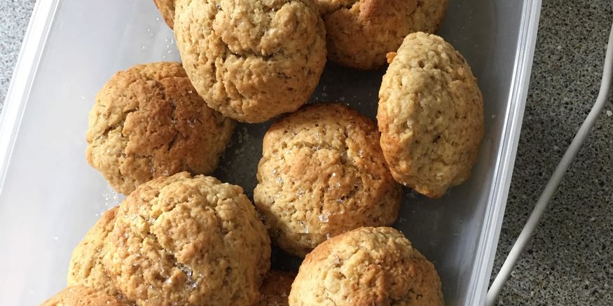 Рецепт печенья из геркулеса и блинной муки