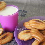 Рецепт Печенья Мадлен с сиропом шиповника