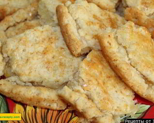 Печенье на маргарине с лимонами