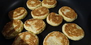 печенье на сковороде