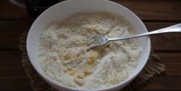 печенье на сметане с кунжутом