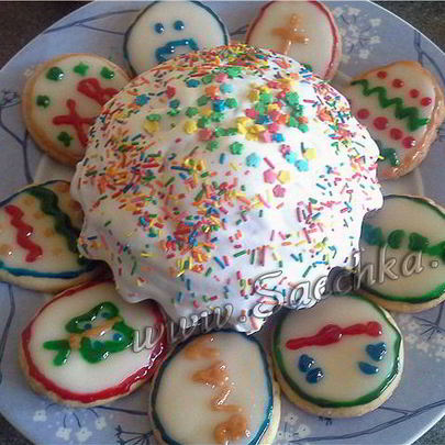 Печенье пасхальное