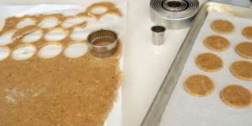 печенье с джемом