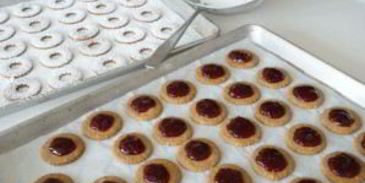 печенье с джемом