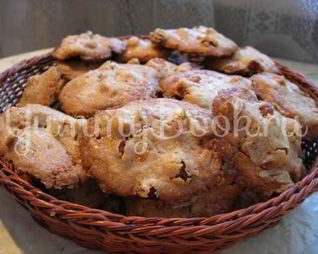 Печенье с грецким орехом и кленовым сиропом