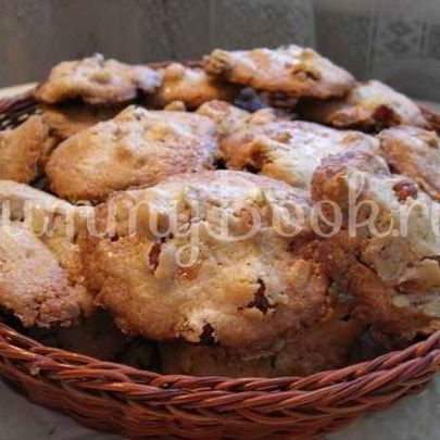 Печенье с грецким орехом и кленовым сиропом