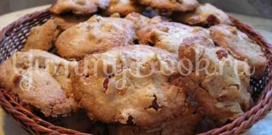 Рецепт печенья с грецким орехом и кленовым сиропом