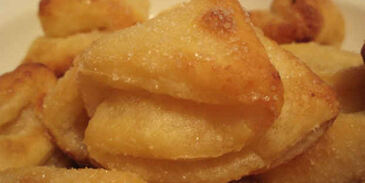 печенье творожное ушки