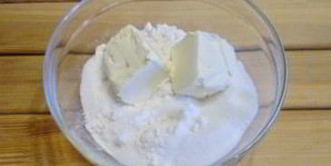 песочное печенье с орехами