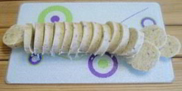 песочное печенье с орехами