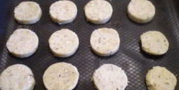 песочное печенье с орехами