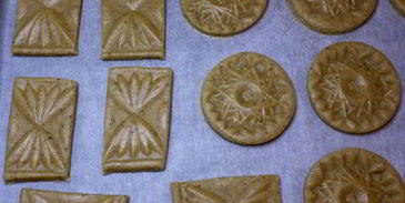 пряное голландское печенье