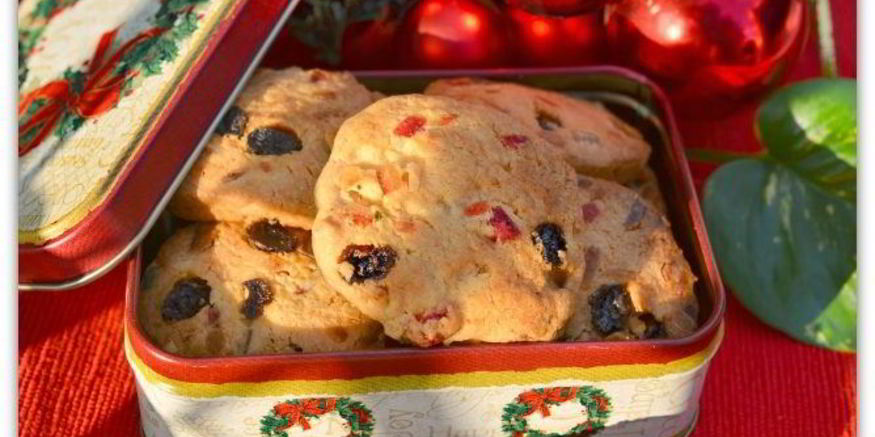 Рецепт рождественского печенья с цукатами и орехами
