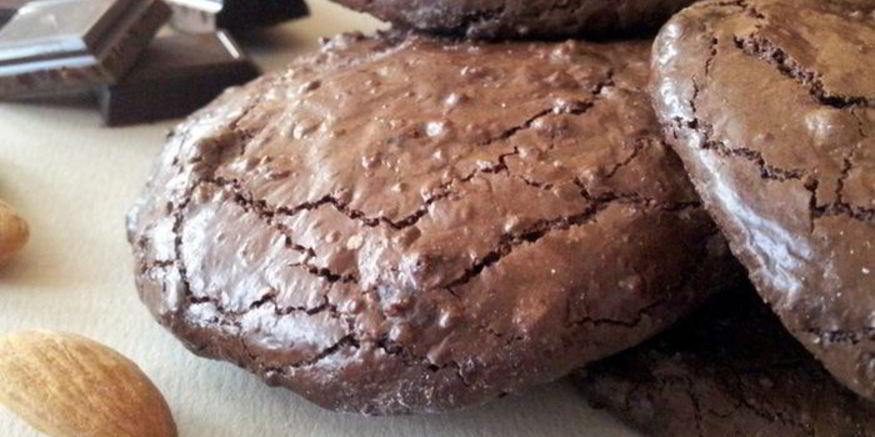 Рецепт шоколадна-миндального печенье