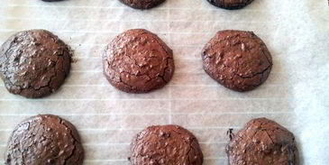 шоколадно-миндальное печенье