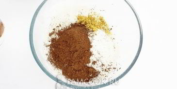 шоколадное печенье шишки