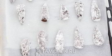 шоколадное печенье шишки