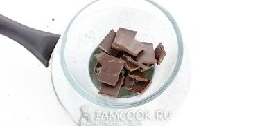 шоколадное печенье шишки