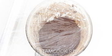 шоколадное печенье шишки