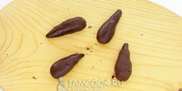 шоколадное печенье шишки