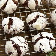 Рецепт Шоколадного печенья Снежные вершины