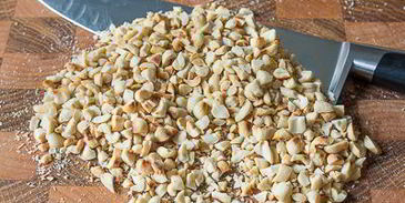 шоколадное песочное печенье с арахисом