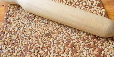 шоколадное песочное печенье с арахисом