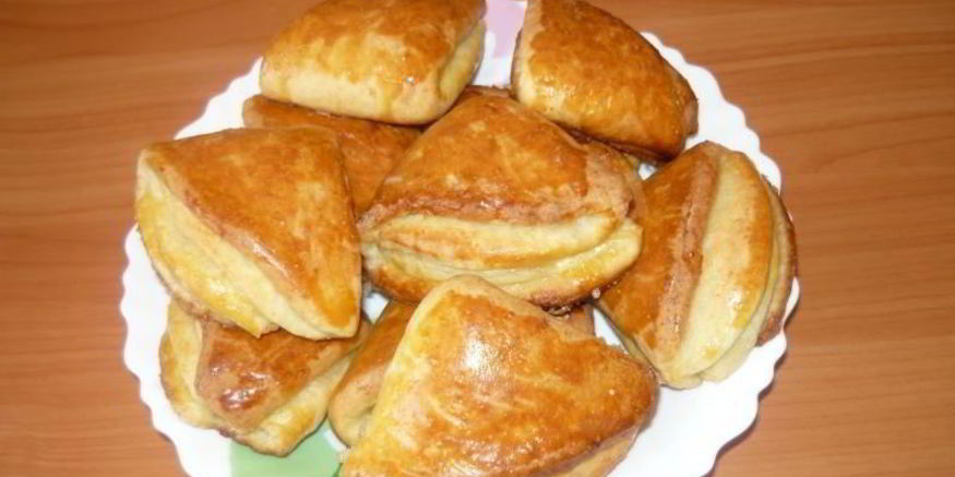 Рецепт творожного печенья треугольники