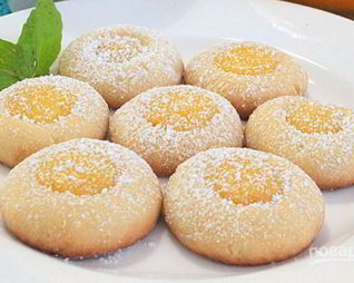 Творожные печенья