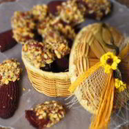 Рецепт Венского шоколадного печенья с фундуком