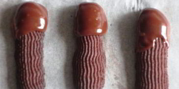 венское шоколадное печенье с фундуком